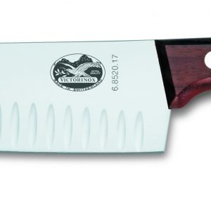 Victorinox Santoku Veitsi Uurrettu Ruusupuukahvalla 17 Cm