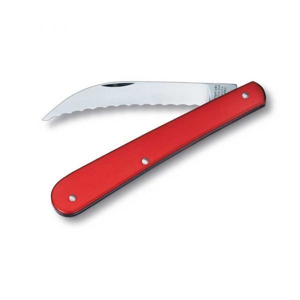 Victorinox Taskuveitsi Bakers Knife Sahalaitainen Terä Punainen