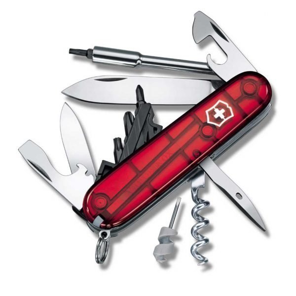 Victorinox Taskuveitsi Cybertool 29 Punainen Läpikuultava 91 Mm