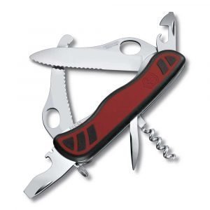 Victorinox Taskuveitsi Dual Pro Punainen / Musta Lukittuva Teräinen 111 Mm