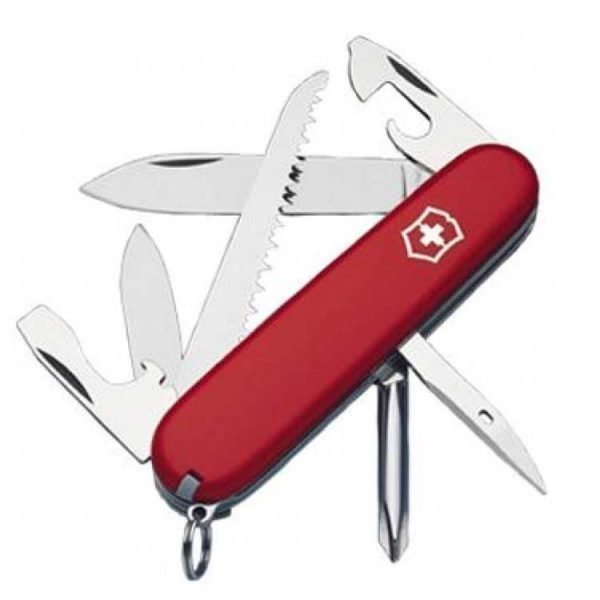 Victorinox Taskuveitsi Hiker Punainen Original Swiss Army 91 Mm