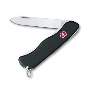 Victorinox Taskuveitsi Sentinel Musta Lukittuva Teräinen 111 Mm