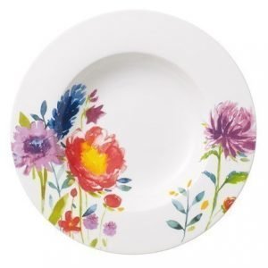 Villeroy & Boch Anmut Flowers Syvä Lautanen 24cm