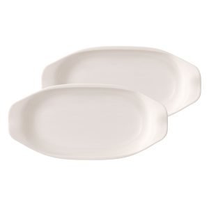 Villeroy & Boch Bbq Passion Jälkiruokalautanen 26x13 Cm 2-Pakkaus