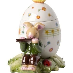 Villeroy & Boch Bunny Family Easter Egg Flutist Pääsiäiskoriste