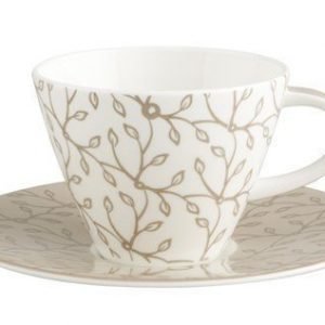 Villeroy & Boch Caffe Club Floral caramel Kahvikuppi&vati 2 osaa