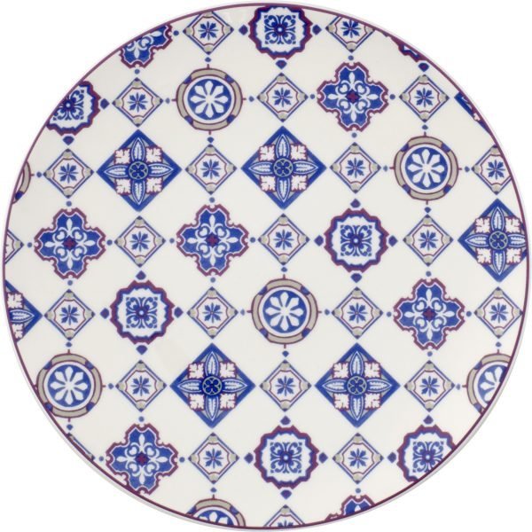 Villeroy & Boch Caro Lautanen Indigo 21 Cm 6 Kpl