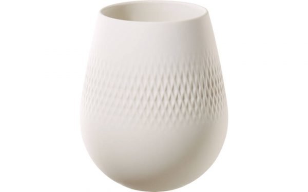 Villeroy & Boch Collier Blanc Carre Vaasi Small Valkoinen