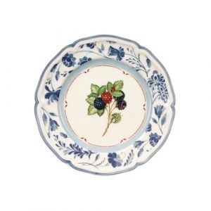 Villeroy & Boch Cottage Salaattilautanen Karhunvatukka Sininen 21 Cm