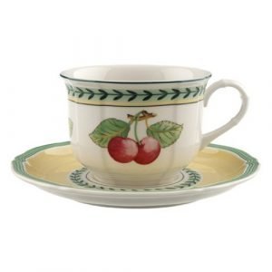 Villeroy & Boch French Garden Fleurence Aamiaiskuppi Ja Lautanen