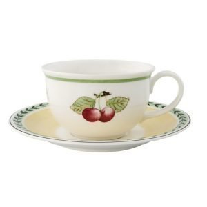 Villeroy & Boch French Garden Kahvikuppi Valkoinen Xl