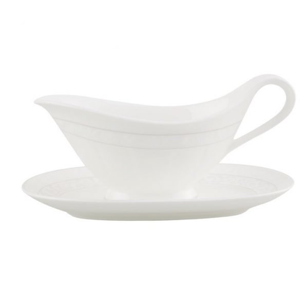 Villeroy & Boch Gray Pearl Kastikekulho Lautasella 0