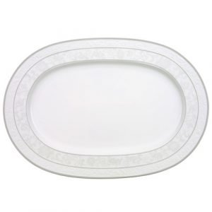 Villeroy & Boch Gray Pearl Tarjoilulautanen Ovaali (2) 41 Cm
