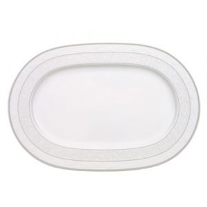 Villeroy & Boch Gray Pearl Tarjoilulautanen Ovaali (3) 35 Cm