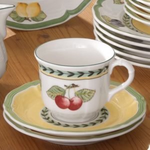 Villeroy & Boch Kuppi Ja Aluslautanen Keltainen