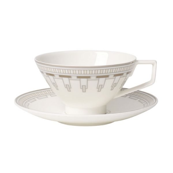 Villeroy & Boch La Classica Contura Teekuppi & Aluslautanen 24 Cl