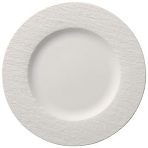 Villeroy & Boch Manufacture Rock Blanc Lautanen Valkoinen 27 Cm