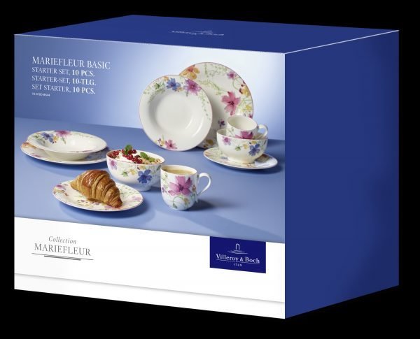 Villeroy & Boch Mariefleur Basic Astiastosetti 10-Osainen