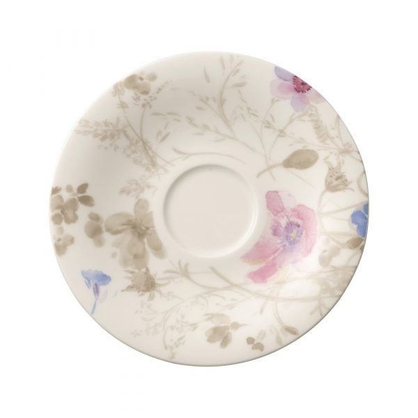 Villeroy & Boch Mariefleur Gris Basic Lautanen Kahvikupille