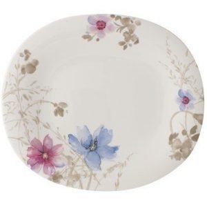 Villeroy & Boch Mariefleur Gris Basic Soikea laakea Lautanen 29x25cm