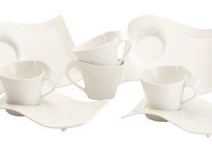 Villeroy & Boch NewWave Caffe Cappuccino-Setti 8 osaa. (EC)