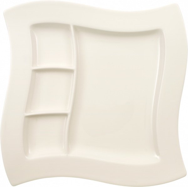 Villeroy & Boch Newwave Grillilautanen Valkoinen 27x27 Cm