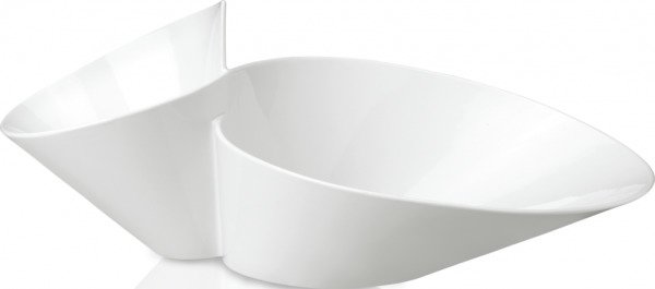 Villeroy & Boch Newwave Kaksoiskulho Valkoinen 49x27 Cm