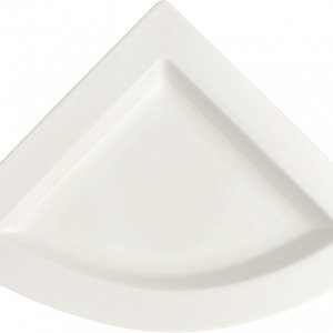 Villeroy & Boch Newwave Lautanen Triangel Valkoinen 22x22 Cm