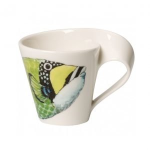 Villeroy & Boch Nwc Triggerfish Espressokuppi Valkoinen 8 Cl