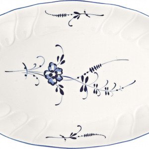 Villeroy & Boch Old Luxembourg Tarjoiluastia Ovaali Valkoinen 24 Cm