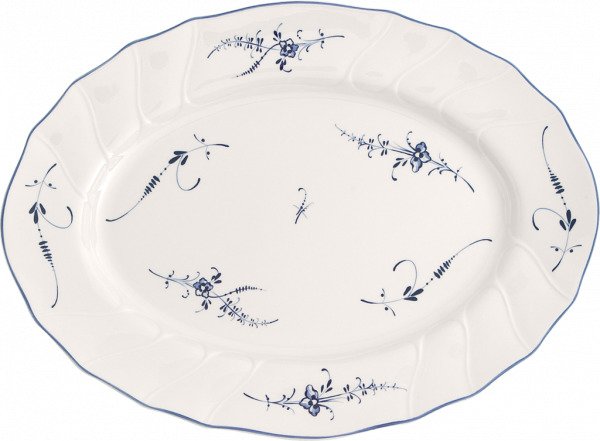 Villeroy & Boch Old Luxembourg Tarjoiluastia Ovaali Valkoinen 36 Cm