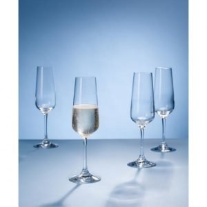 Villeroy & Boch Ovid Champagne Flute Samppanjalasi Kirkas 4 Kpl