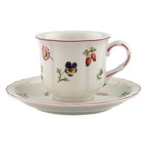 Villeroy & Boch Petite Fleur Kahvikuppi Ja Lautanen