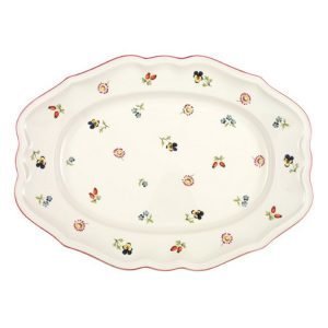 Villeroy & Boch Petite Fleur Tarjoilulautanen Ovaali 37 Cm