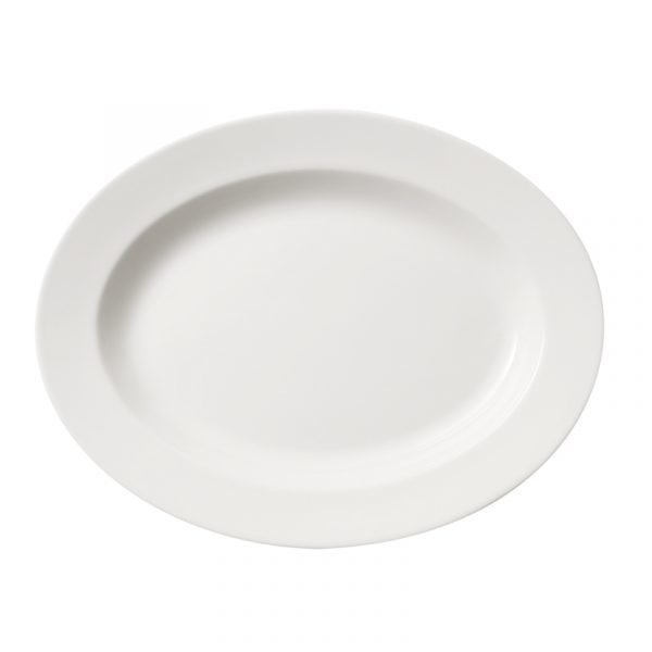 Villeroy & Boch Twist White Ovaali Lautanen 34 Cm