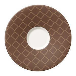 Villeroy & Boch Uni Mocha Lautanen Kahvikupille 17 Cm