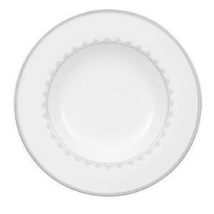 Villeroy & Boch White Lace Syvä Lautanen 24cm