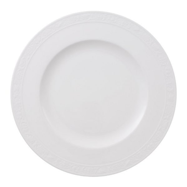 Villeroy & Boch White Pearl Lautanen Litteä 27 Cm