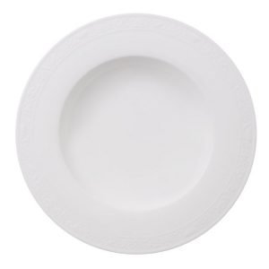 Villeroy & Boch White Pearl Lautanen Syvä 24 Cm