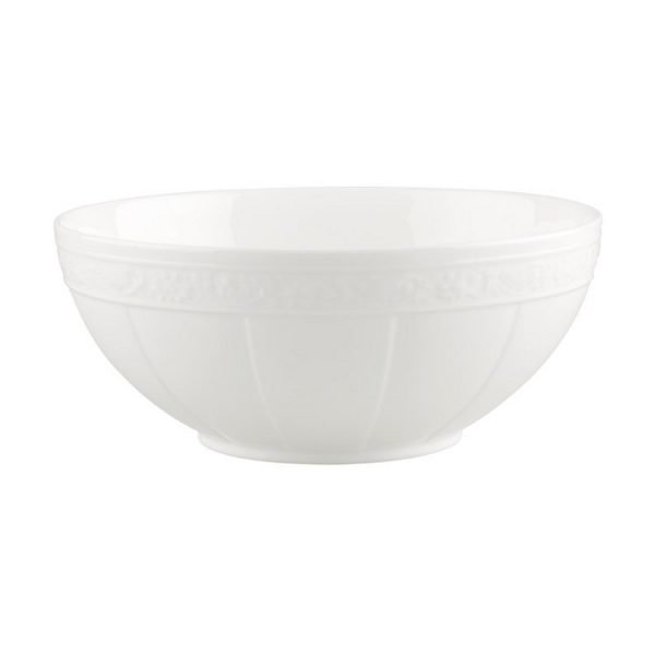 Villeroy & Boch White Pearl Salaattikulho (3) 21 Cm