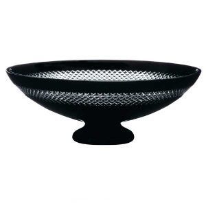 Waterford Black Cut Centerpiece Kulho