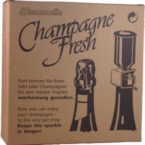 Wecomatic Champagne fresh- Vakuumipumppu ja viinipullon sulkija