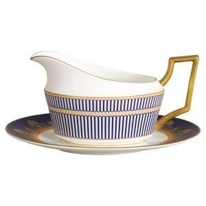 Wedgwood Anthemion Blue Kastikekulho Iconic