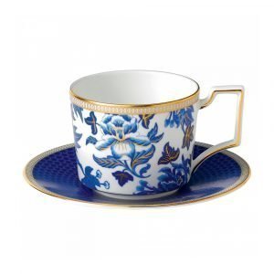 Wedgwood Hibiscus Teekuppi Lautasella 22 Cl