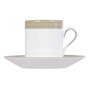 Wedgwood Lace Gold Kahvilautanen Bond