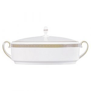 Wedgwood Lace Gold Vihanneskulho Kannella