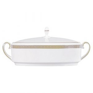 Wedgwood Lace Gold Vihanneskulho Kannella