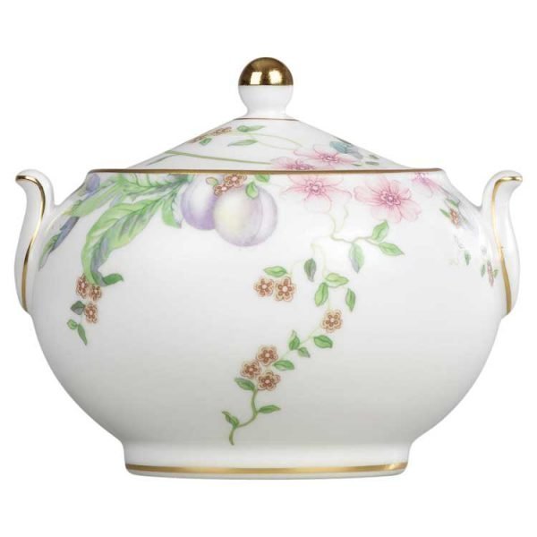 Wedgwood Sweet Plum Sokerikulho Kannella