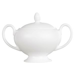 Wedgwood White China Sokerikulho