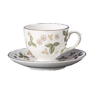 Wedgwood Wild Strawberry Teekuppi Leigh 0